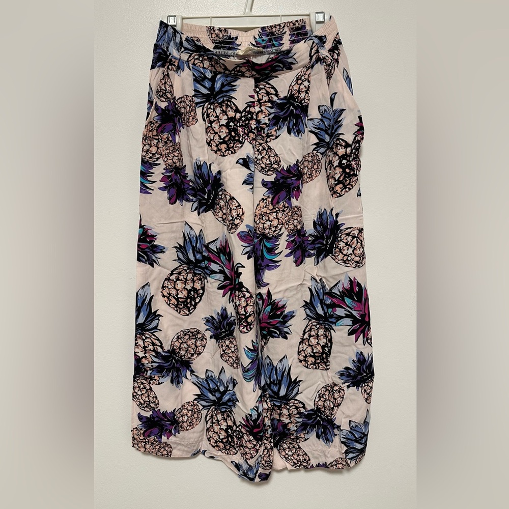 Tropical Pineapple Crop Pants